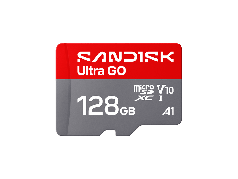 SanDisk Ultra Go MicroSDXC kártya, 128GB (SDSQUGN-128G-GN6MN)