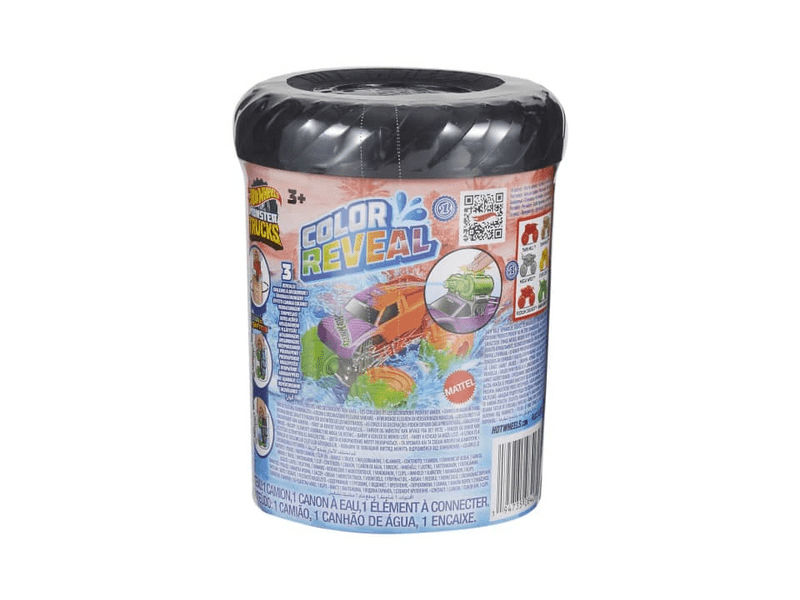 Hot Wheels Monster Trucks Colour Reveal autó (HJF39)
