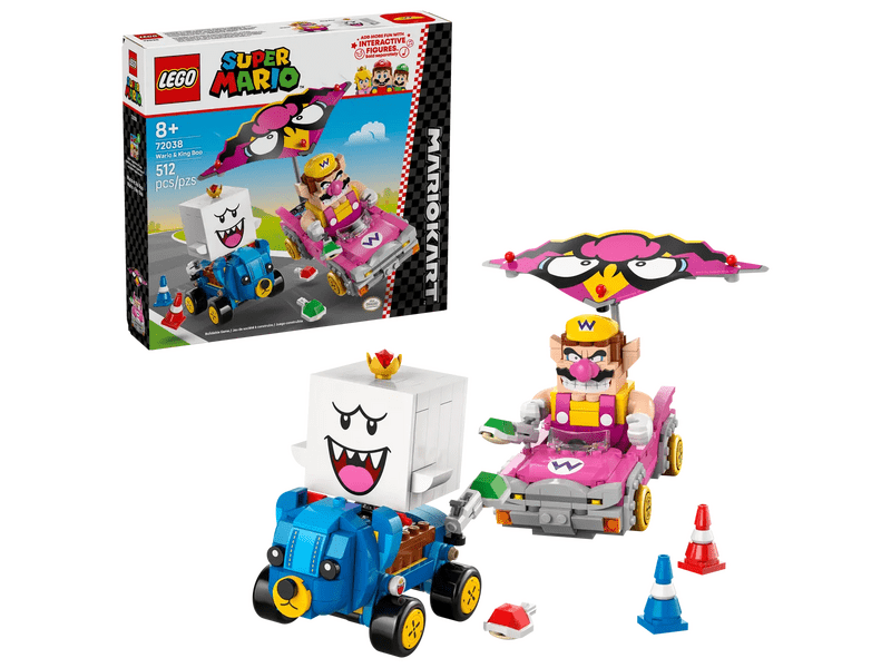 LEGO® Super Mario™: Mario Kart™ – Wario i kralj Boo (72038)