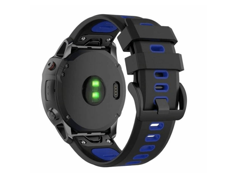 Gigapack Garmin Enduro/Fenix 26mm Pótszíj, fekete/sötétkék (149197)