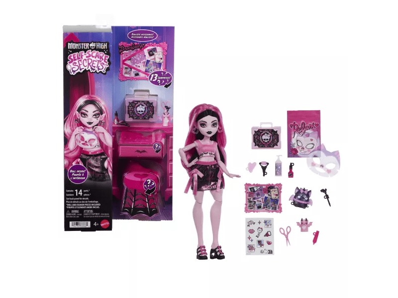 Monster High: Rémségápolás baba - Draculaura (JHK43)
