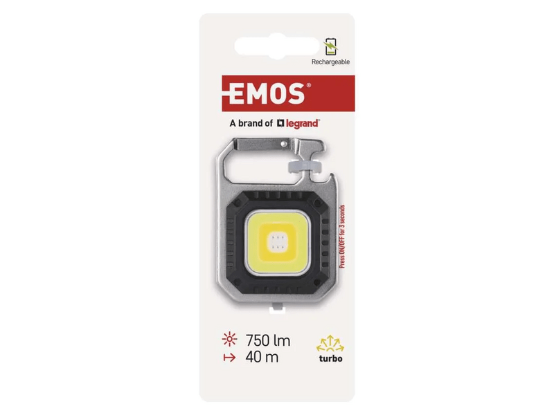 EMOS P4714 Újratölthető mini LED-es zseblámpa
