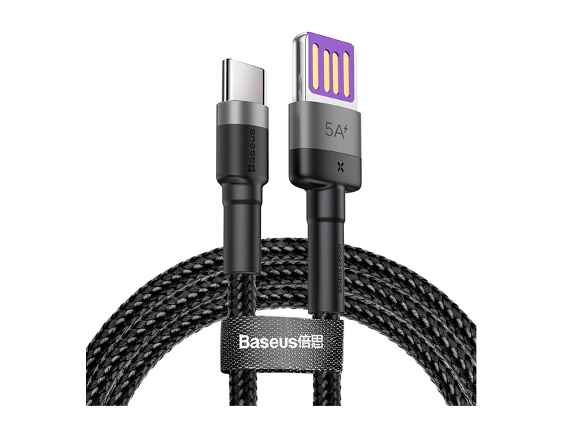 Baseus Cafule HW USB-A – USB-C kábel, 1 m (CATKLF-PG1)