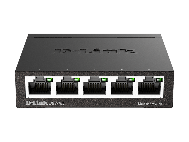 D-Link DGS-105/E 5 portos Gigabit Switch