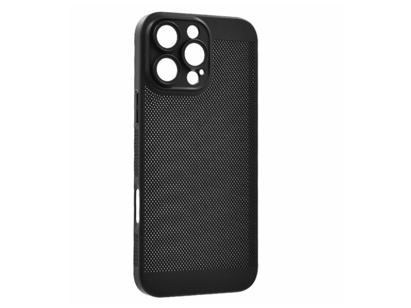 Gigapack Apple iPhone 16 Pro Max Műanyag tok, fekete (159931)