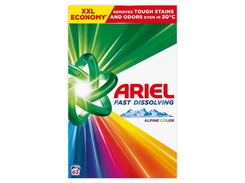 Ariel Color Mosópor 63 mosáshoz, 3.465 kg