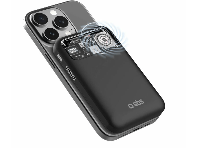 SBS Powerbank 10000mAh 15W FreezeMag