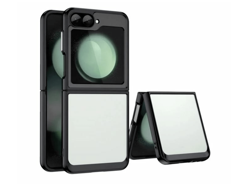 Gigapack Samsung Galaxy Z Flip6 5G Szilikon tok, fekete (159533)