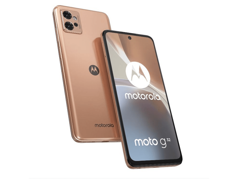 Motorola Moto G32 6/128GB Okostelefon, rózsaarany