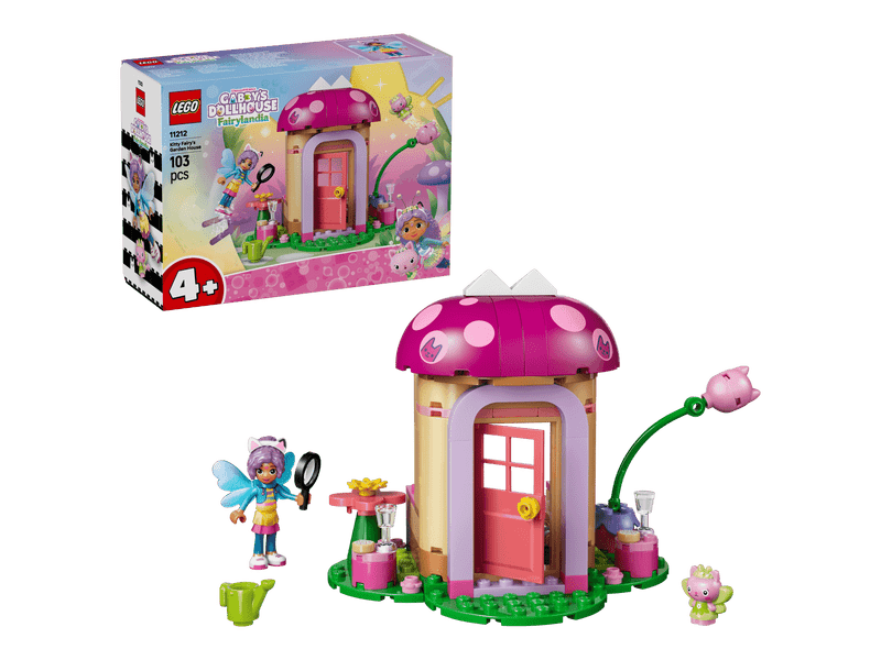 LEGO® Gabby babaháza Cicatündér kerti háza (11212)