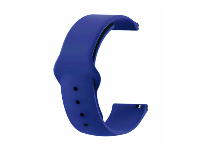 Gigapack Univerzális 22mm Szilikon pótszíj, sötétkék (142831)