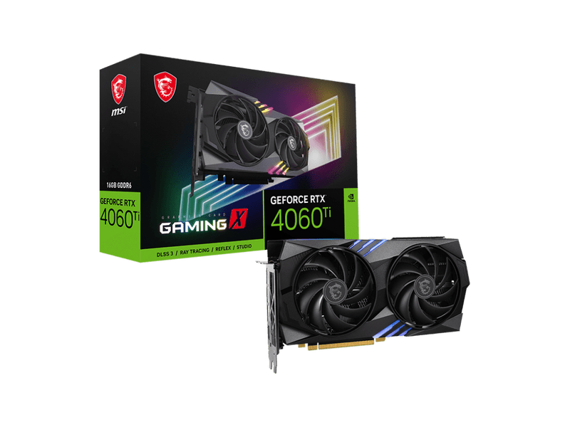 MSI GeForce RTX™ 4060 Ti GAMING X 16G Videókártya