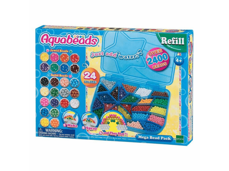Aquabeads Óriás utántöltő készlet, 2400 db-os (20FLR79638)