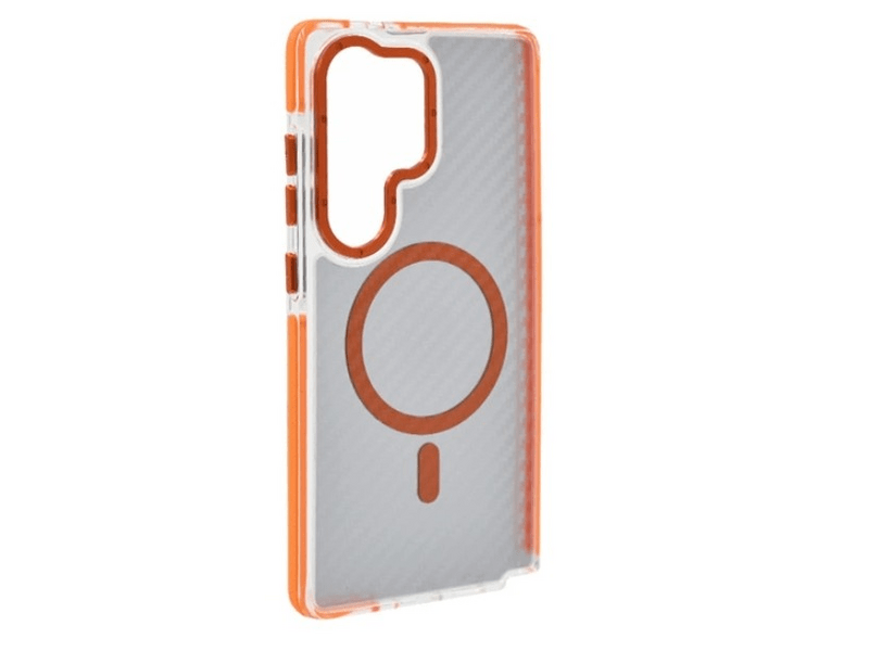 Gigapack Samsung Galaxy S25 Ultra Szilikon tok, narancssárga (GP-176055)