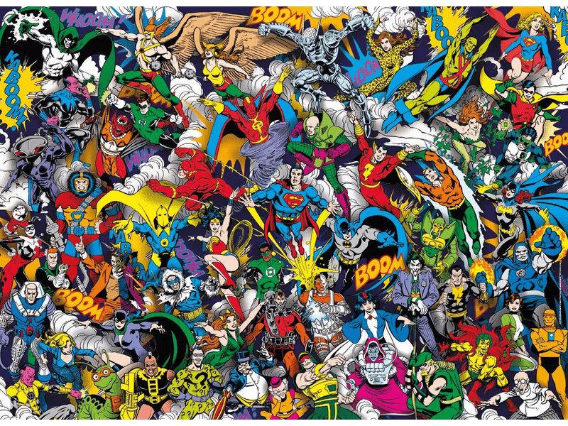 Clementoni Az Igazság Ligája Impossible puzzle, 1000 db (39599)