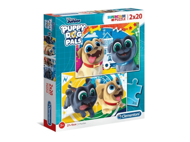 Clementoni Kutyapajtik Puzzle, 2 x 20 db (24767)