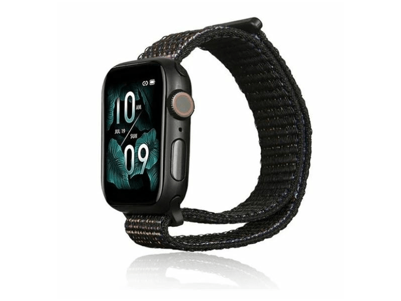 Gigapack Apple Watch Series Nylon pótszíj, fekete (141130)