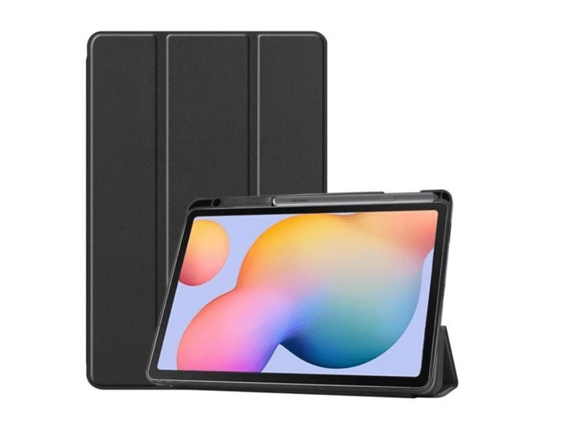 Gigapack Samsung Tab S6 Lite 10.4 2022 műbőr tok, fekete (96603)