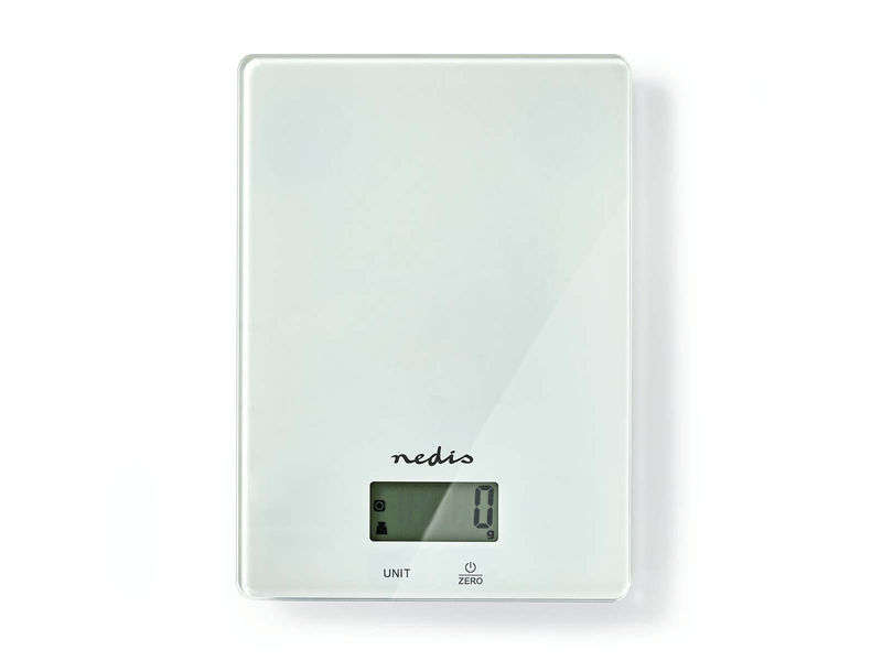 Nedis KASC610WT Digitális konyhai mérleg, fehér