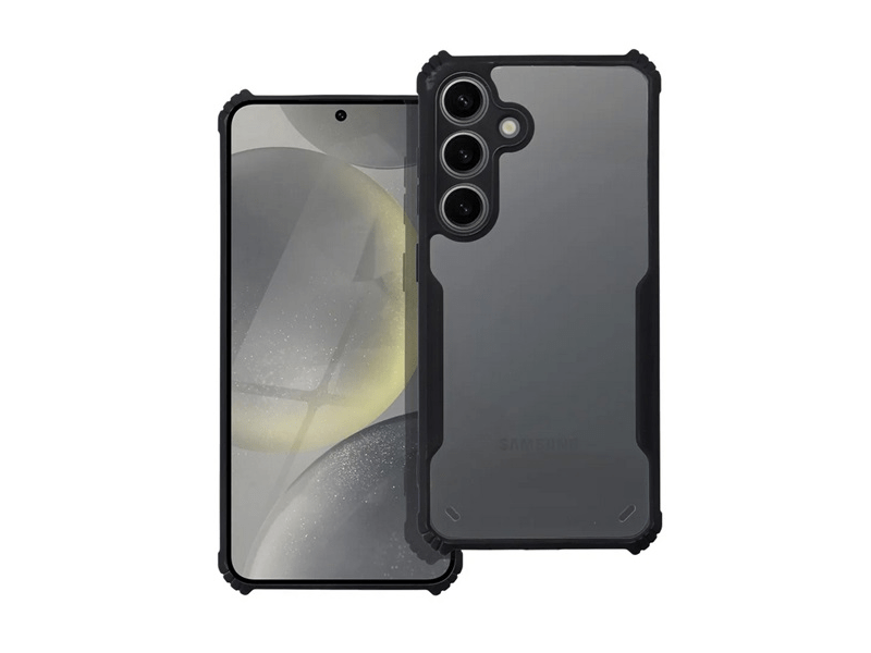 Gigapack Samsung Galaxy A35 5G Szilikon tok, fekete/átlátszó (156309)