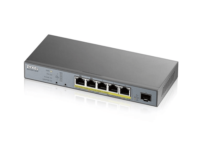 Zyxel GS1350-6HP 5 portos GbE PoE Switch