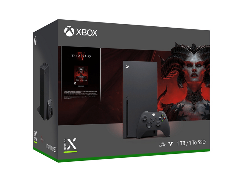 Xbox Series X 1TB Játékkonzol + Diablo IV