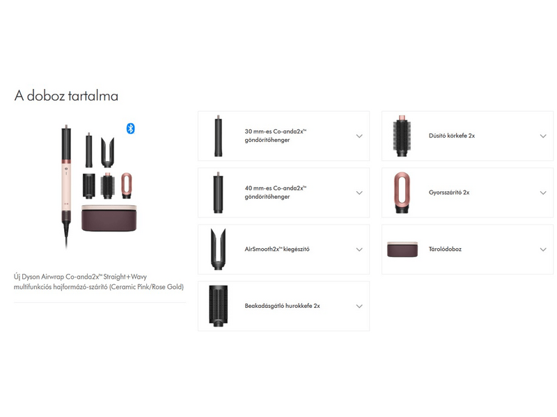 Dyson Airwrap Co-anda2x™ (HS09) Straight+Wavy hajformázó (598757-01)