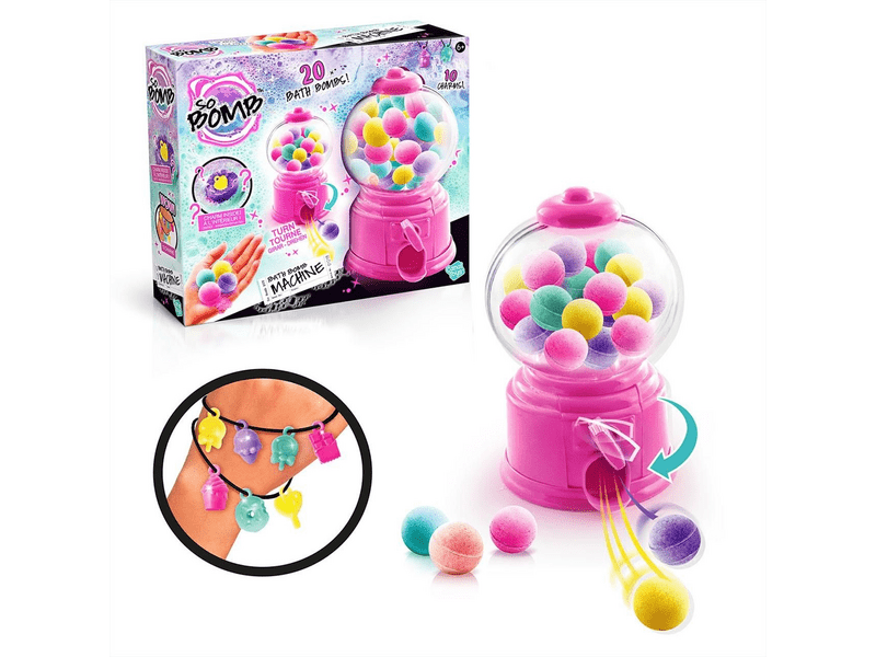 Canal Toys So Bomb fürdőgolyó gömbadagolóban, meglepetés charmmal (BBD045)