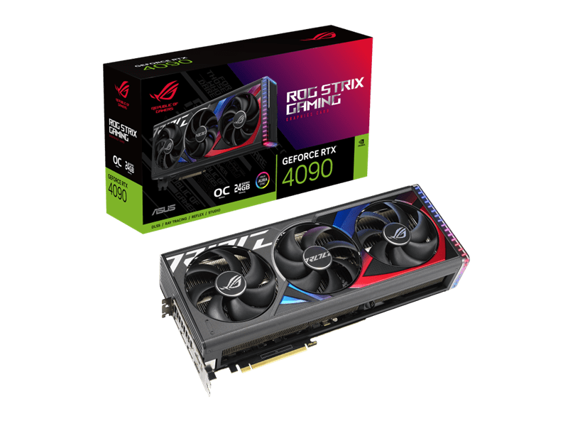 Asus ROG Strix GeForce RTX® 4090 OC Edition 24GB GDDR6X Videókártya