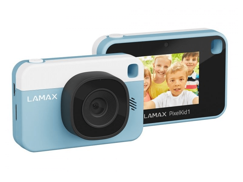 LAMAX PixelKid1 Gyerekkamera, kék