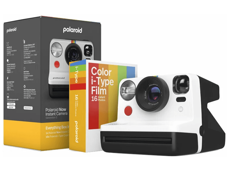 Polaroid Now Generation 2 Black & White Instant fényképezőgép