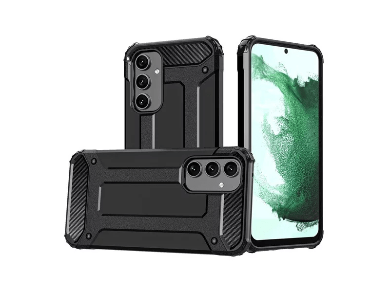 Gigapack Samsung Galaxy A54 Defender műanyag tok, fekete (136525)