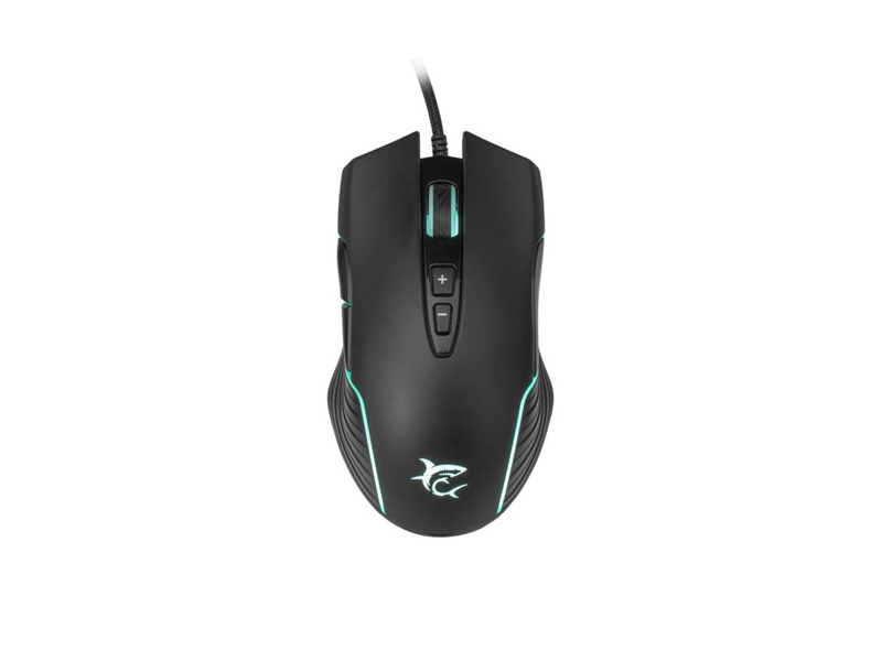 White Shark GM-5003 Azarah Gamer egér, fekete