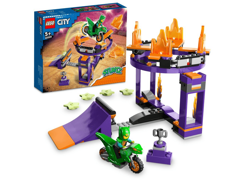 LEGO® City Pörgős kaszkadőr kihívás (60360)