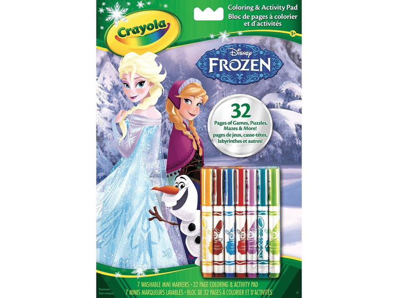 Crayola Jégvarázs kifestő és foglalkoztató (04-5900)