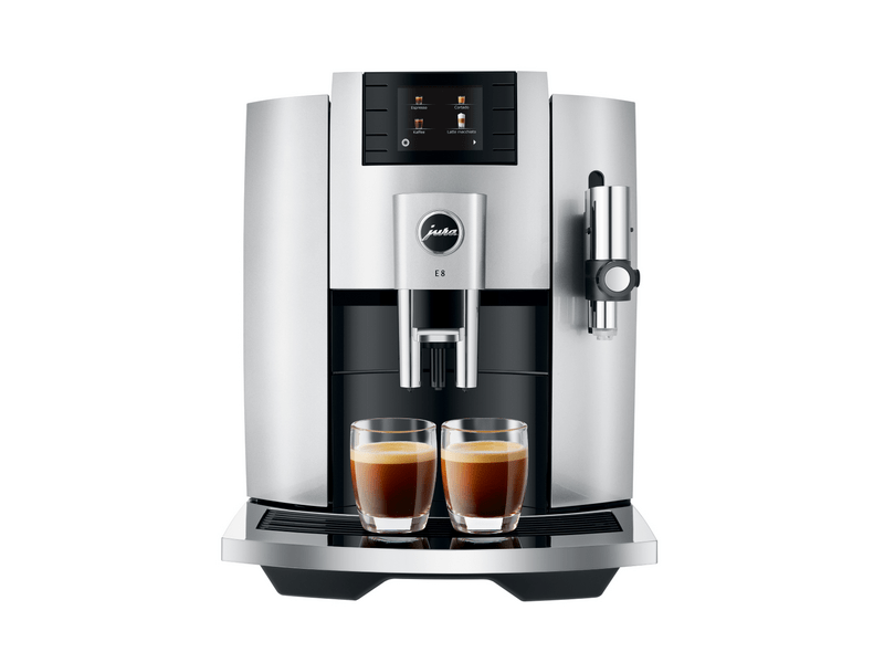 Jura E8 Automata kávéfőző, ezüst