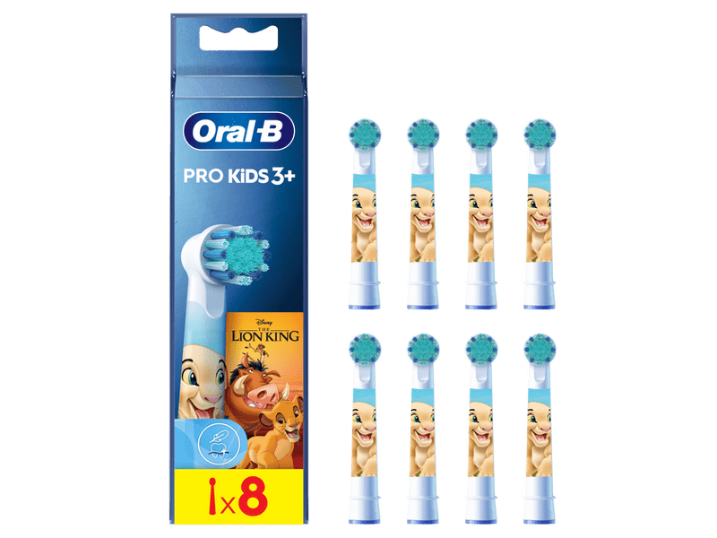 Oral-B Lion King glave za četkice za zube, 8 komada