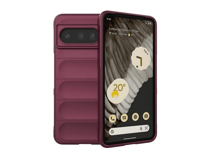 Gigapack Google Pixel 8 Pro Szilikon tok, bordó (158454)