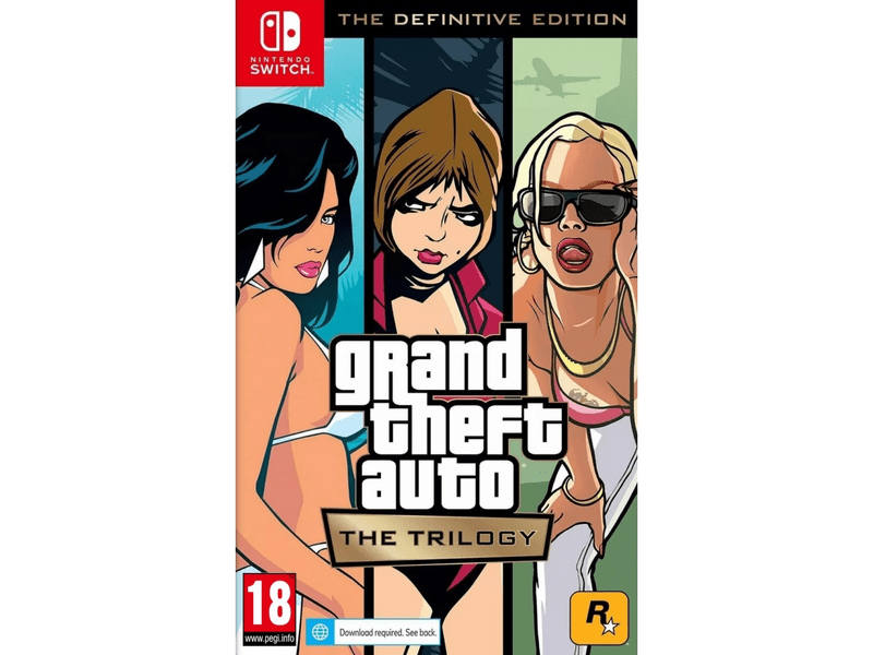 GTA: The Trilogy - The Definitive Edition - Switch Játék
