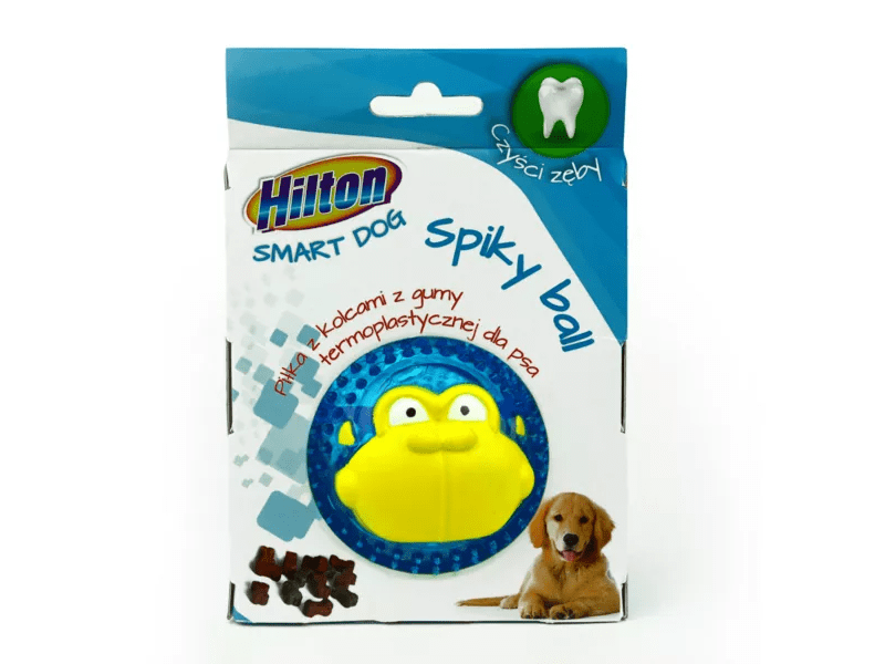 Hilton Smart Dog Spiky Ball interaktív kutyajáték, kék