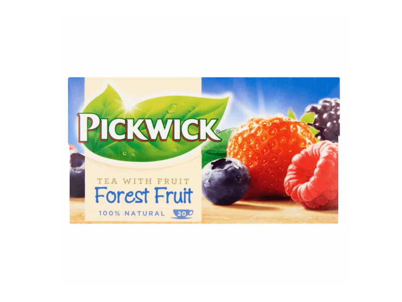 Pickwick Erdei gyümölcs ízű fekete tea, 20 db
