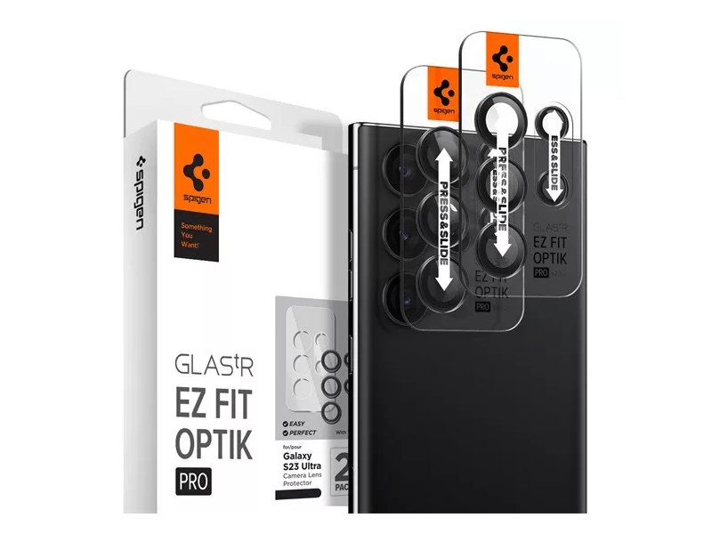 Spigen Optik Pro Samsung Galaxy S23 Ultra Kameravédő (AGL05950)