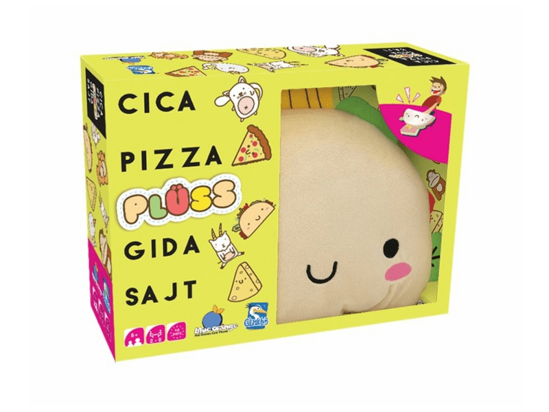 Cica, pizza, plüss, gida, sajt (BLU34872)