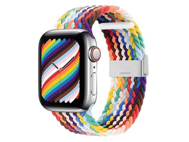 Gigapack Apple Watch Series Textil pótszíj, színes (142818)