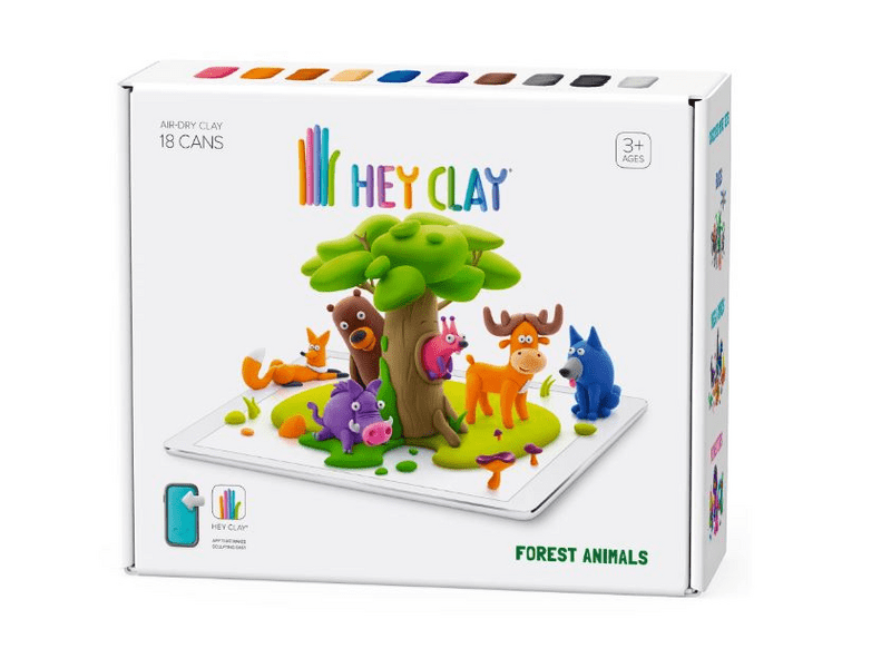 Hey Clay Nagy gyurmaszett - Erdei állatok (18011CEE)