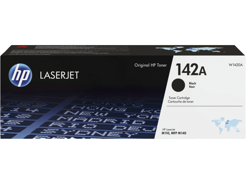 HP 142A LaserJet tonerkazetta, fekete (W1420A)