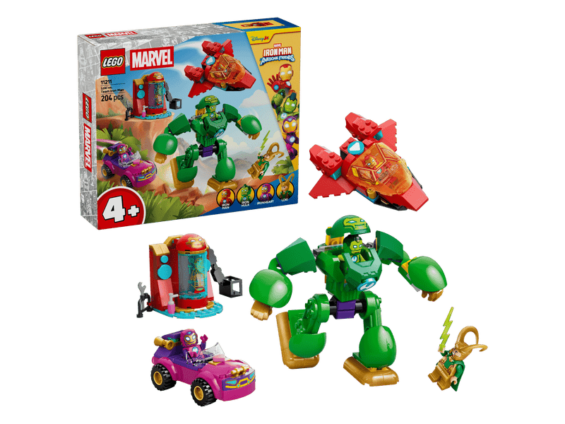 LEGO® Marvel Loki vs. Vasember csapata (11211)