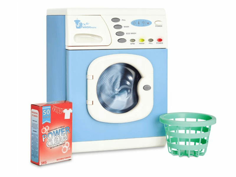 Casdon Elektromos játék mosógép, kék (47650)