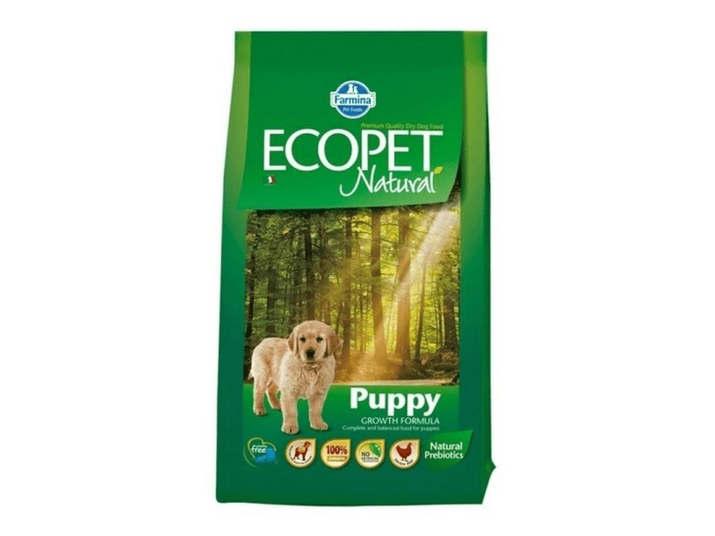 Ecopet Natural Puppy Eledel kölyök kutyáknak, 2,5 kg