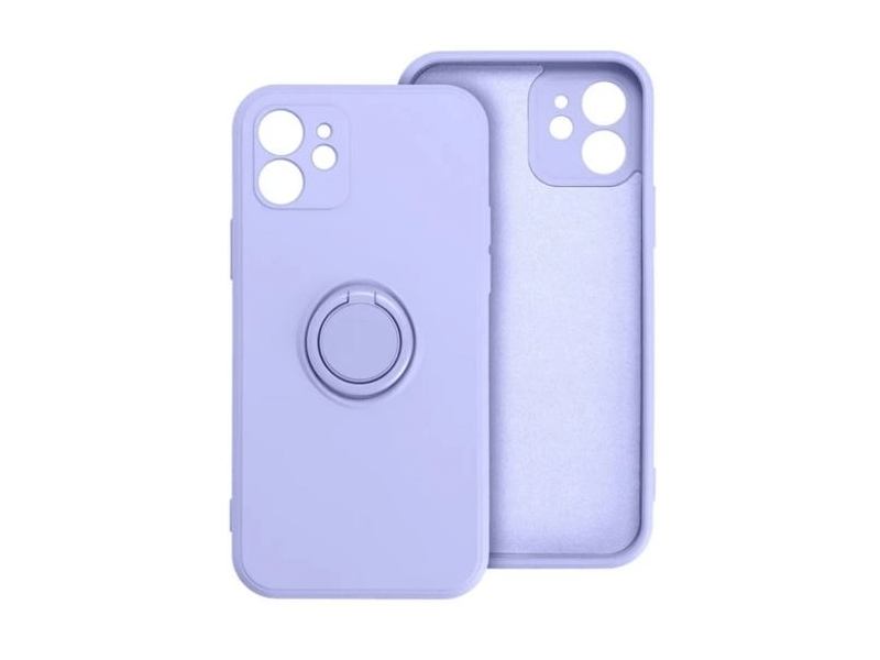 Gigapack Apple iPhone 15 Plus Szilikon tok, lila (145007)